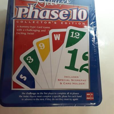 Delux Phase 10 card game