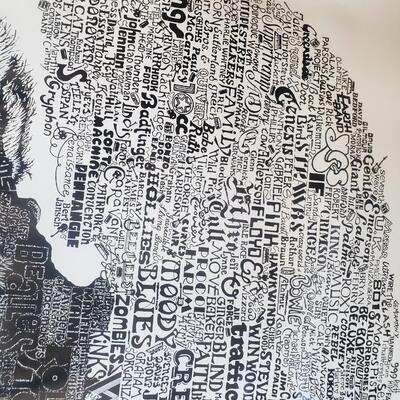 Is the family tree of British rock poster