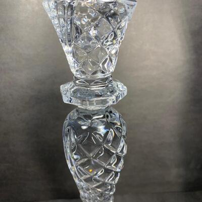 Pair of Waterford Crystal Sea Jewel Candlesticks with box