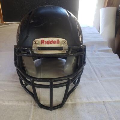 Ravens football helmet heads up