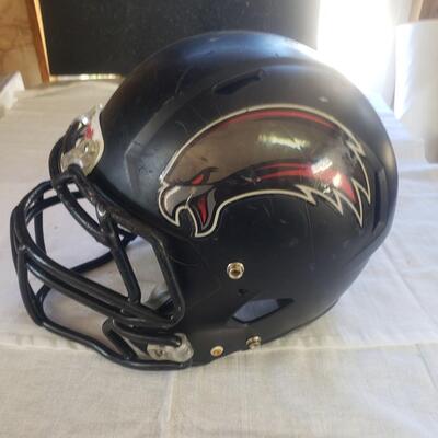 Ravens football helmet heads up