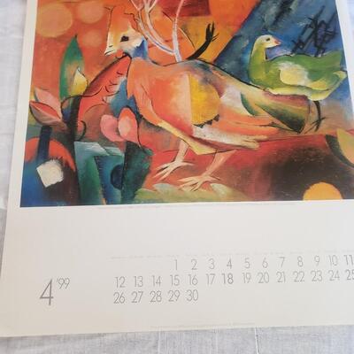 Calender posters fine prints for reframing 1999