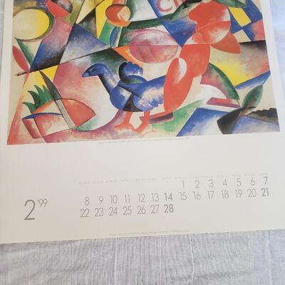 Calender posters fine prints for reframing 1999
