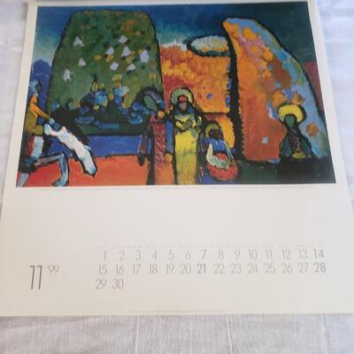 Calender posters fine prints for reframing 1999
