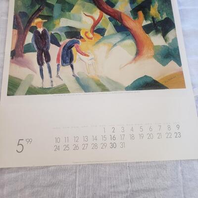 Calender posters fine prints for reframing 1999