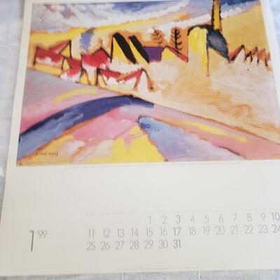 Calender posters fine prints for reframing 1999
