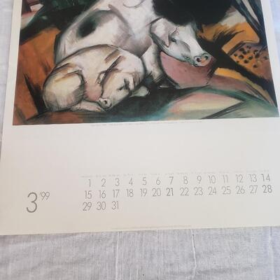 Calender posters fine prints for reframing 1999