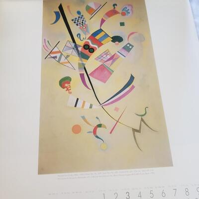 poster board calendar 1998 perfect for cut out reframe 1998