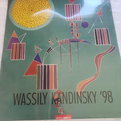 poster board calendar 1998 perfect for cut out reframe 1998