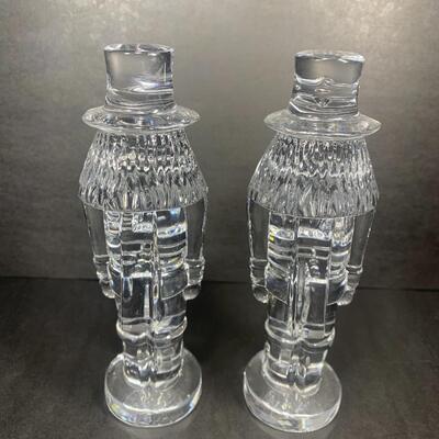 Pair of Waterford Crystal Nutcrackers with boxes