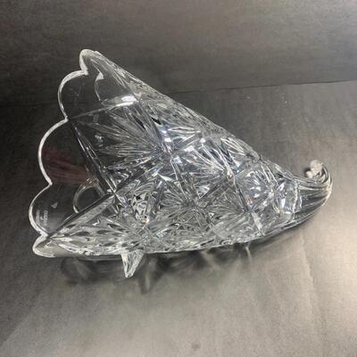 Waterford Crystal Horn Vase