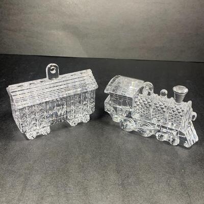 Waterford Crystal Train and Carriage with box