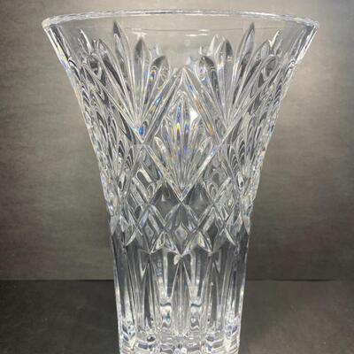 Waterford Crystal Heavy Cassidy Vase with box