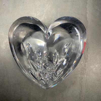 Waterford Crystal Lismore Heart With box