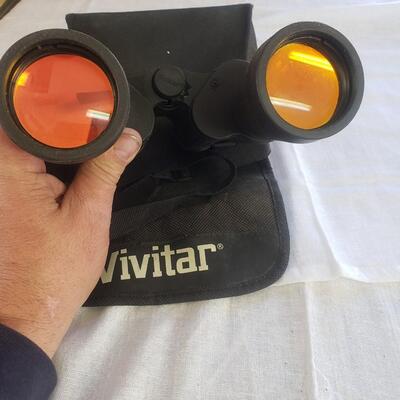 Vivitar 7 x 50 binoculars with case