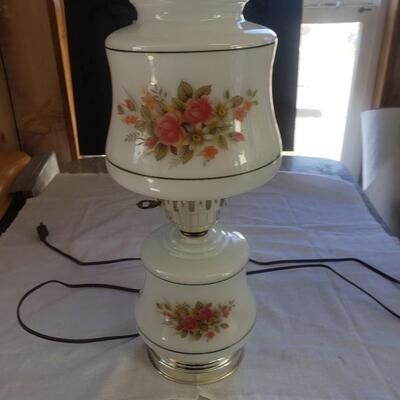 Rose lamp 17x7 top and bottom light up