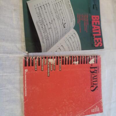 Beatles song books
