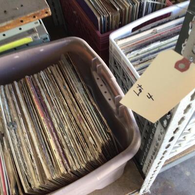 5 Boxes of LPs