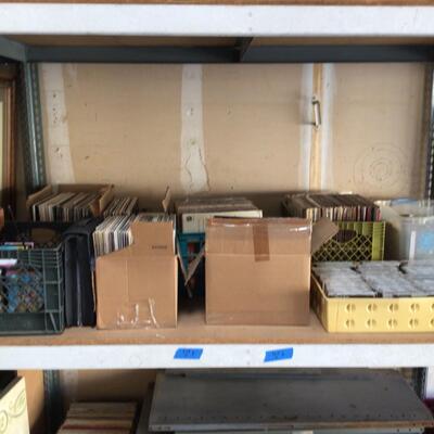 9 Boxes of LPs, CDs, Star Trek, The Next Generation