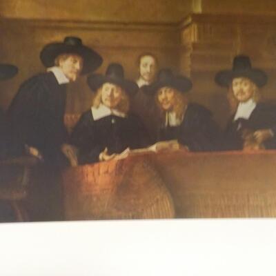 Rembrandt History Book with 17 x 24 plates of pictures.