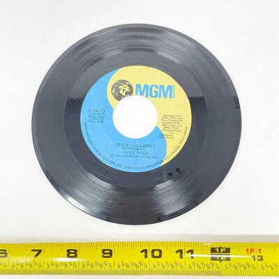 1974 45 RPM MIKE POST M14772 â€œTHE ROCKFORD FILES/DIXIE LULLABYEâ€ VINYL RECORD SINGLE