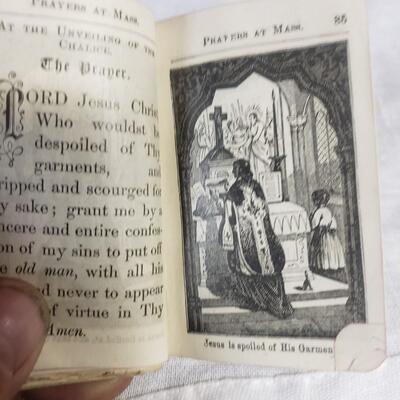 prayer and holy communion Has the date 1920 written in it
