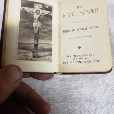 1911 the key of heaven a manual of prayers and devotional exercises Catholic