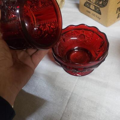 Homco candles glass rare 7 inch high