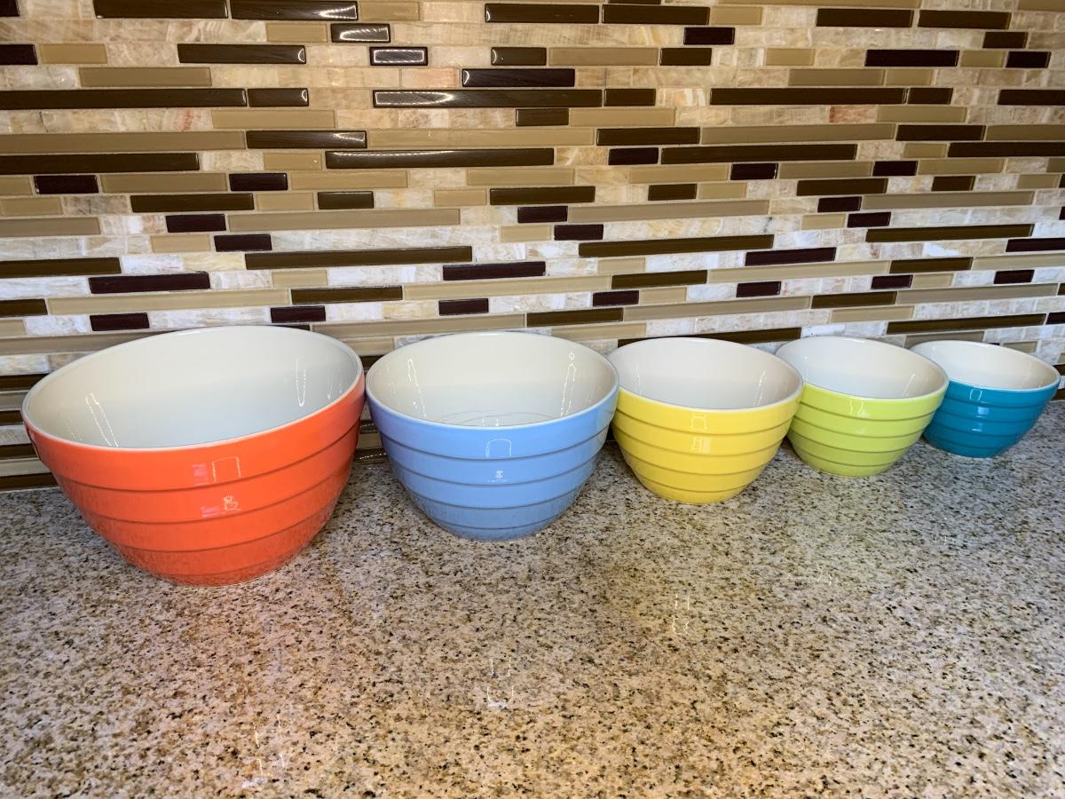 Crate & Barrel Nesting Mixing Bowls
