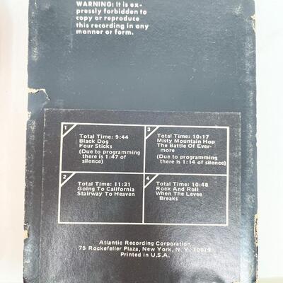 LED ZEPPELIN â€œIVâ€ 8-TRACK TAPE