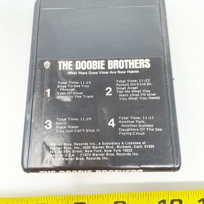1974 THE DOOBIE BROTHERS â€œWHAT WERE ONCE VICES ARE NOW HABITSâ€ 8 TRACK TAPE
