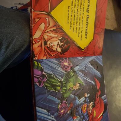 Superman my 1st puzzle book 5 puzzles super hero