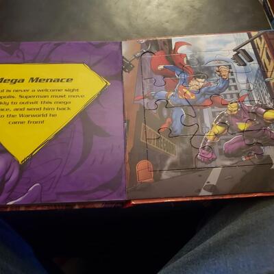 Superman my 1st puzzle book 5 puzzles super hero