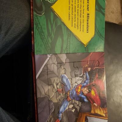 Superman my 1st puzzle book 5 puzzles super hero