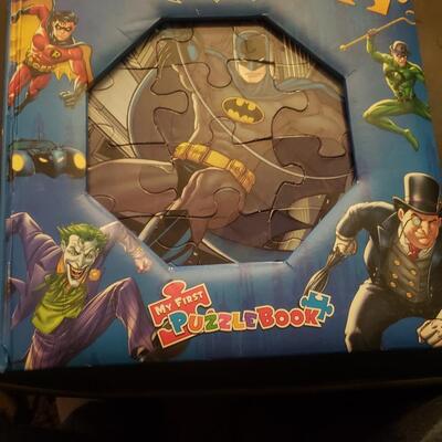 Batman my 1st puzzle book 5 puzzles