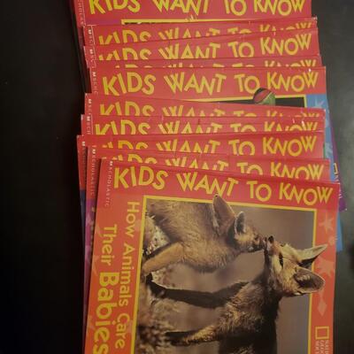 12 Kids want to know scholastic national geographic book