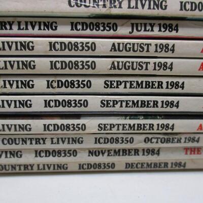 Country Living Magazine Back Issues 1984