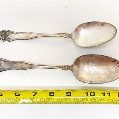 1881 ROGERS A1 SILVERPLATE SPOONS SET OF 7