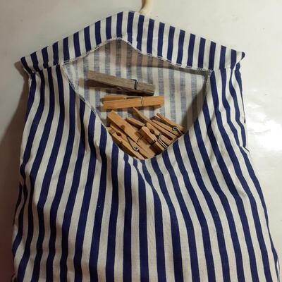 Bag of wooden Clothes pins