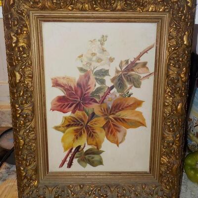Original Oil early 1900's of Floral designs.