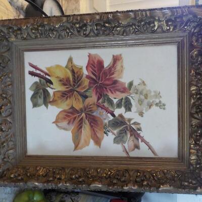Original Oil early 1900's of Floral designs.