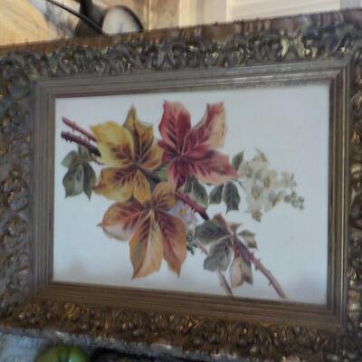 Original Oil early 1900's of Floral designs.