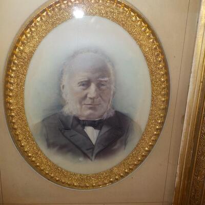 Stunning Frame and Vintage lithograph.