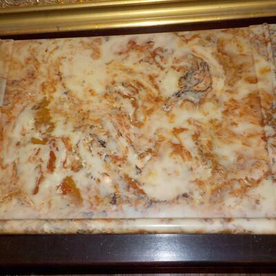 Rare Full size MARBLE Desk Cover (PAD);