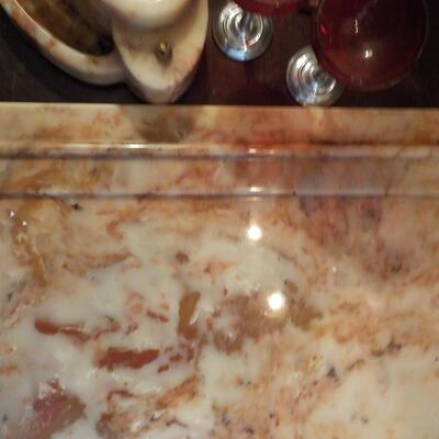Rare Full size MARBLE Desk Cover (PAD);