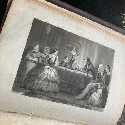 Old Books with Bible