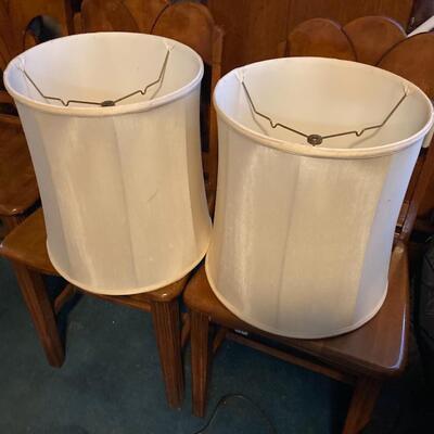 Pair of Vintage Matching Lamp Shades