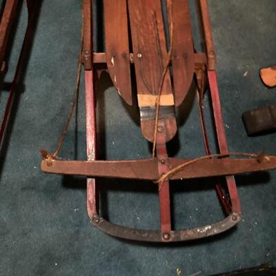 Pair of Old Sleds