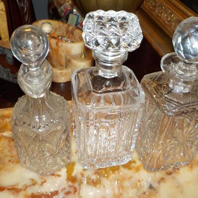 3 Super cool Decanters.