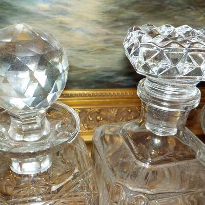3 Super cool Decanters.